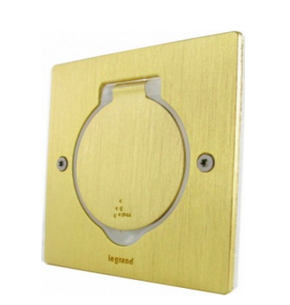 Купить Legrand Бронза Блок встраиваемый, квадрат, 2 модуля, IP44 089710