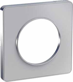 Купить SE Odace Алюминий/Алюминий (пластик) Рамка 1-ая S53P802