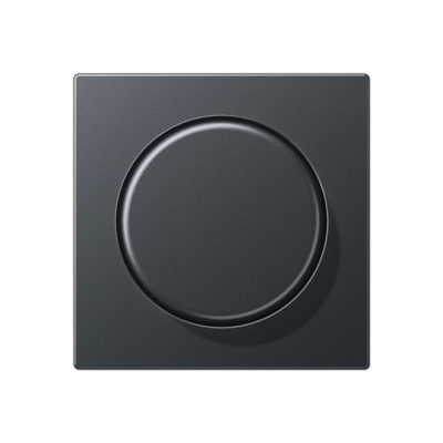 JUNG A 500 Антрацит Накладка светорегулятора поворотного A1540BFANM