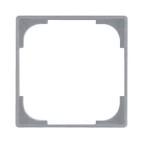 ABB BJB Basic 55 Серебристый металлик Вставка декоративная в рамку 2CKA001726A0223