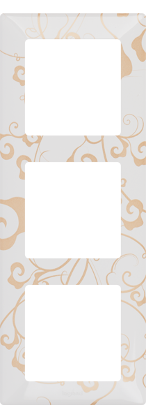 Купить Legrand Valena LIFE Ампир белый Рамка 3-ая 754103