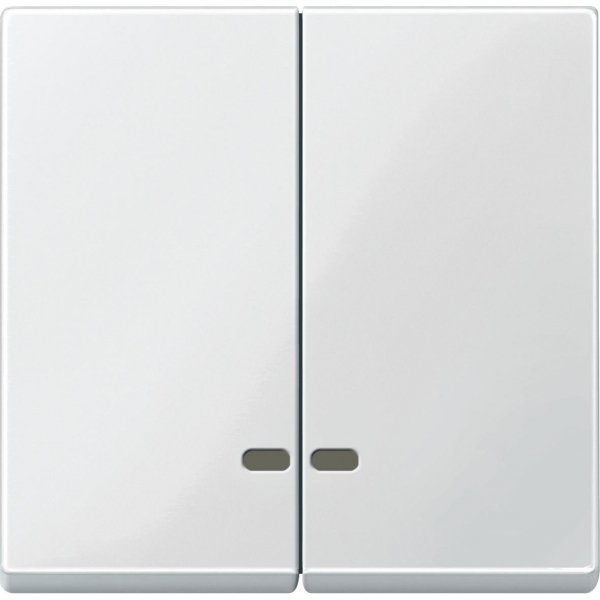 SE Merten SM Бел глянец Клавиша 2-ая с подсветкой MTN3420-0319