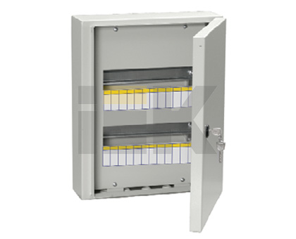 Купить IEK TITAN 3 Корпус металлический ЩРн-24 (410х330х120мм) IP54