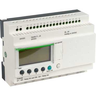 Купить SE Zelio Logic Интеллектуальное реле 26 I/O 24V (DC) SR3B261BD