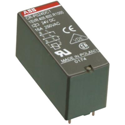 ABB CR-P230AC2 Промежуточное реле 230V 8А 2ПК(AC) 1SVR405601R3000