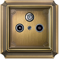 Купить SE Merten SD Antik Античная латунь Рамка 1-ая MTN483143