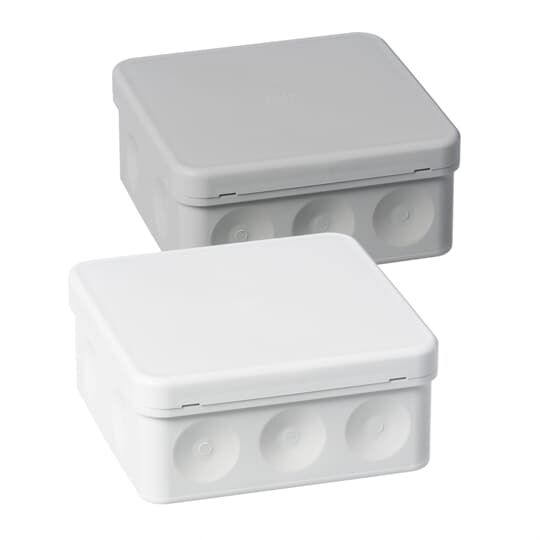 ABB Коробка разветвительная, квадратная, 104х104 мм IP 55, серая 2TKA140003G1
