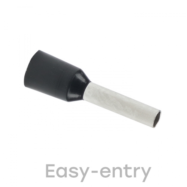 EKF PROxima Наконечник штыревой втулочный изолированный НШвИ 1,5-8 (50шт.)