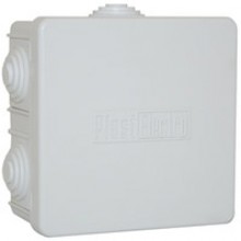 PE Коробка распределительная 85х85х40 IP 54 6 конических сальников PE 120 008