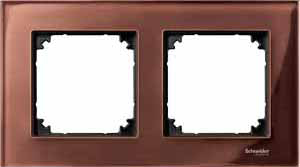 Купить SE Merten SM M-Elegance Стекло Махагон Рамка 2-ая MTN4020-3215