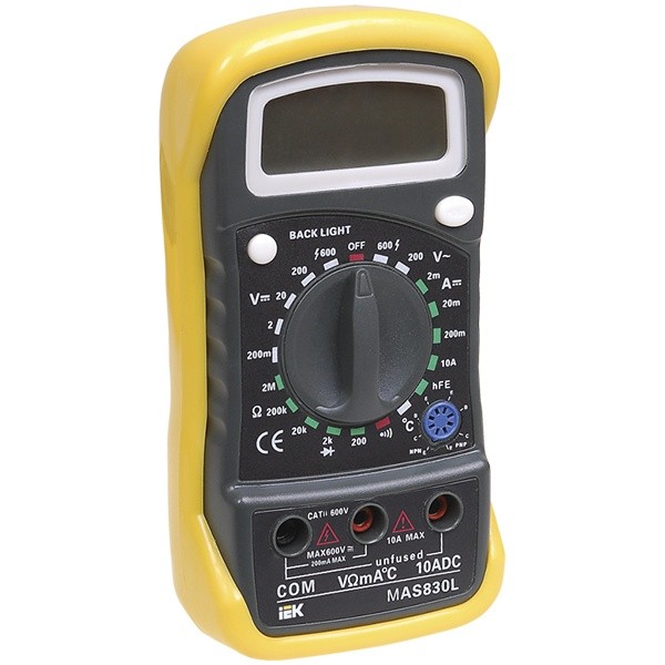 Купить IEK Мультиметр цифровой Master MAS830L