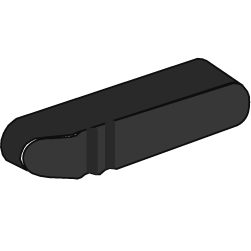 ABB OHBS9/1 Ручка управления прямого монтажа для рубильников ОТ63..125F черная 1SCA108689R1001