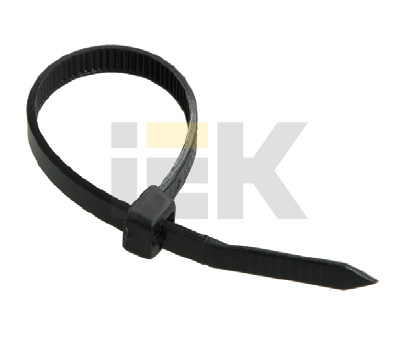 Купить IEK Хомут 7,6х300мм нейлон черные (100шт)