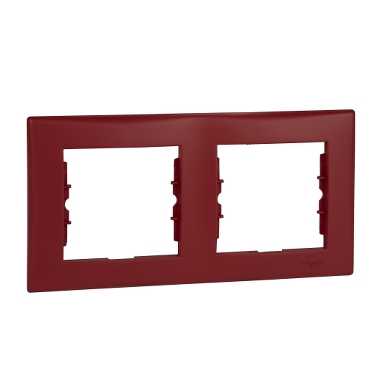 Купить SE Sedna Красная Рамка 2-ая горизонтальная SDN5800341