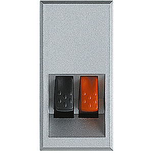 BT Axolute Алюминий Аудио-розетка 1-ая, 1 мод HC4294