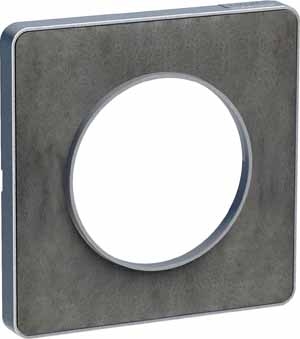 Купить SE Odace Сланец/Алюминий Рамка 1-ая S53P802V