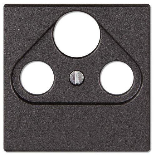 JUNG EcoProfi Антрацит Накладка для розетки TV-FM-SAT EP561BFPLSATAN