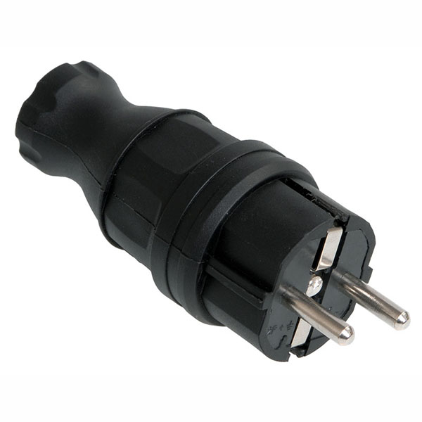 Купить IEK OMEGA ВБп3-1-0м Вилка прямая IP44