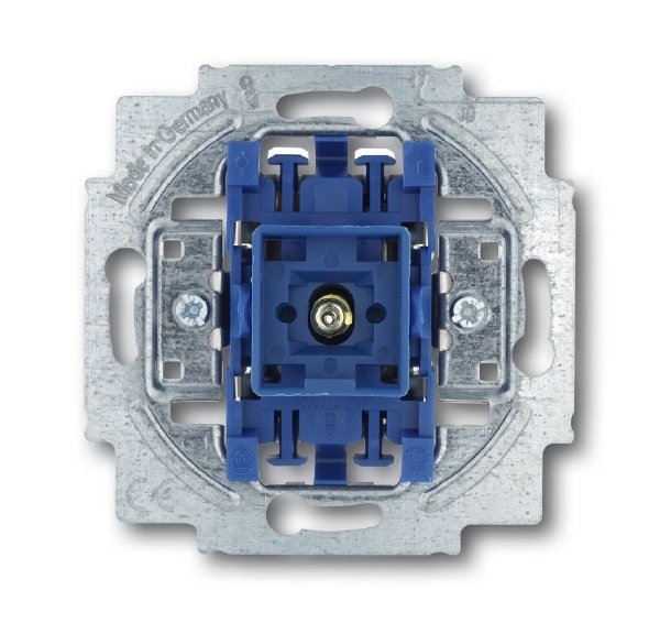 ABB BJE Мех Переключатель 1-кл, 1-пол с лампой подсветки, 10А 250В 2CKA001012A2194