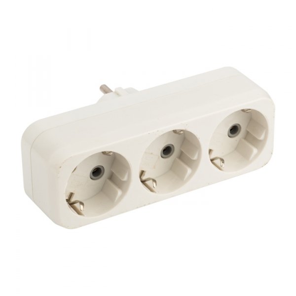 EKF PROxima Разветвитель 3 гн. с/з плоский 16А 250B ARP16-3