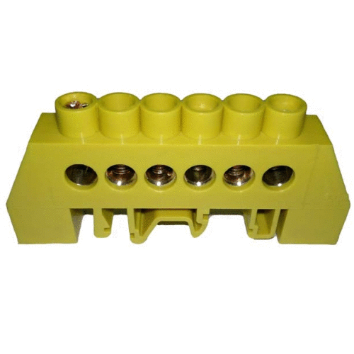 Купить IEK Шина PE земля в комб DIN-изол Стойка ШНИ-8х12-6-КС-Ж