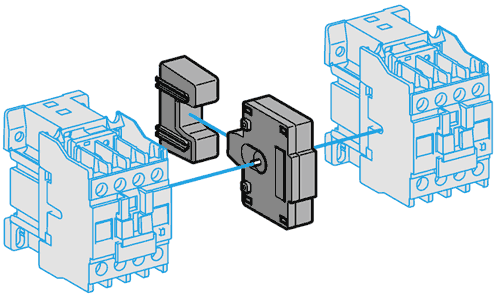 Купить SE EasyPact TVS TeSys E Комплект перемычек силовой цепи 06-12A LAEP1