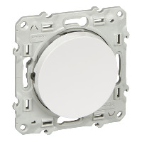 Купить SE Odace Бел Переключатель 1-клавишный с подсветкой LED S52R263