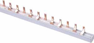 Купить Dekraft Шина соединительная типа PIN (штырь) 3P до 63А 1 м. 18х3 контактов ШС-101