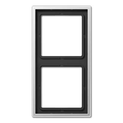 JUNG LS 990 Алюминий Рамка 2-ая AL2982