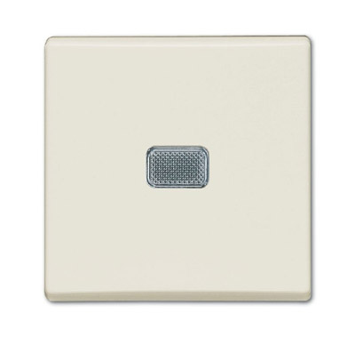 ABB BJB Basic 55 Шале (бел) Выключатель 1-клавишный с подсветкой 2CKA001012A2185