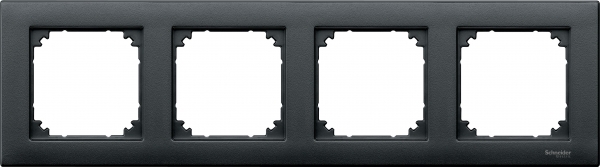 Купить SE Merten SM M-Plan Антрацит Рамка 4-ая MTN486414