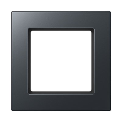 JUNG A550 Матовый антрацит Рамка 1-ая для вертикальной и горизонтальной установки A5581BFANM