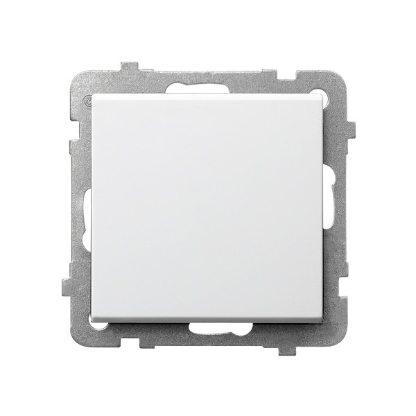 Ospel Sonata Белый Выключатель 1-клавишный, без рамки ŁP-1R/m/00