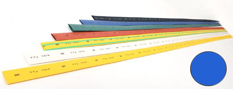 Купить IEK Трубка термоусадочная ТТУ нг-LS 18/9 синяя 1м