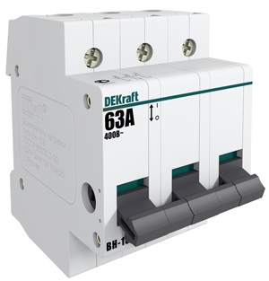 Купить Dekraft Выключатель-разъединитель 3Р 63А ВН-102