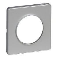 Купить SE Odace Алюминий/Алюминий (пластик) Рамка 1-ая S53P802