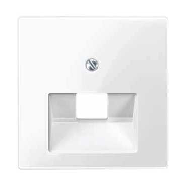Купить SE Merten SM Бел глянец Накладка розетки ТЛФ/комп 1-ой наклонной MTN296219