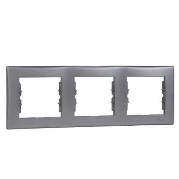 Купить SE Sedna Алюминий Рамка 3-ая горизонтальная SDN5800560