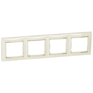 Купить Legrand Valena Крем/Золото Рамка 4-ая горизонт. 774154