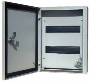 Купить Dekraft Корпус металлический 400х300х120 24 мод. IP54 ЩРН-24