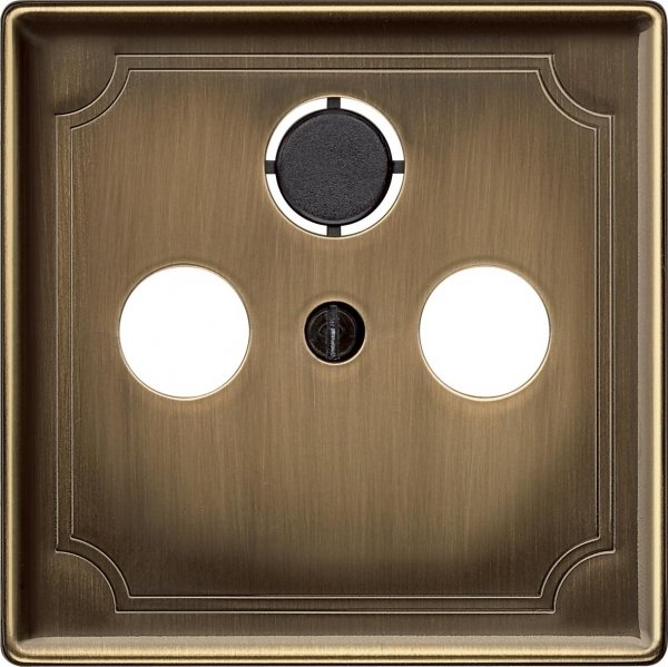 Купить SE Merten SD Античная латунь Накладка розетки TV-FM,TV-FM-SAT MTN294143