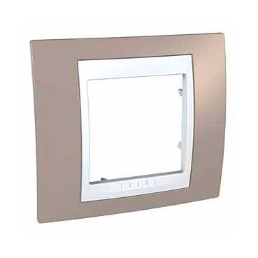 Купить SE Unica Хамелеон Коричневый/Бел Рамка 1-ая MGU6.002.874