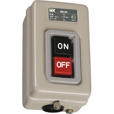 Купить IEK Выключатель ВКИ-230 3Р 16А 230/400В IP40