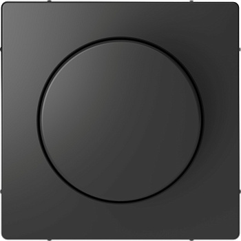 SE Merten D-Life Антрацит Накладка центральная с поворотной рукояткой для диммера MTN5250-6034