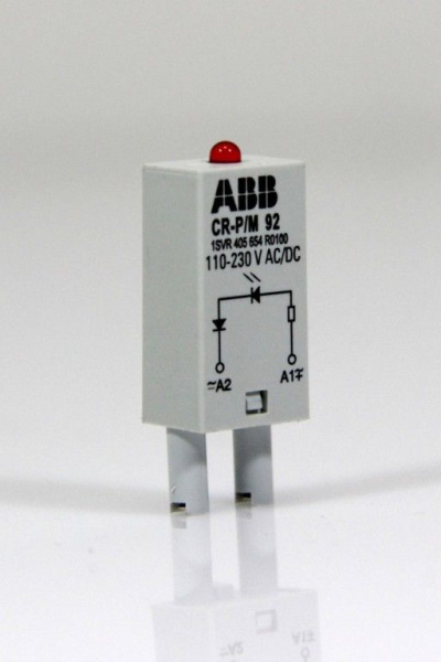 ABB CR-P/M-92 Светодиод красный 110-230V AC/DC для реле CR-P, CR-M 1SVR405654R0100