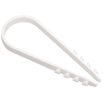 IEK Дюбель хомут 19-25мм нейлон белый (100шт) ИЭК UHH35-19-25-100*