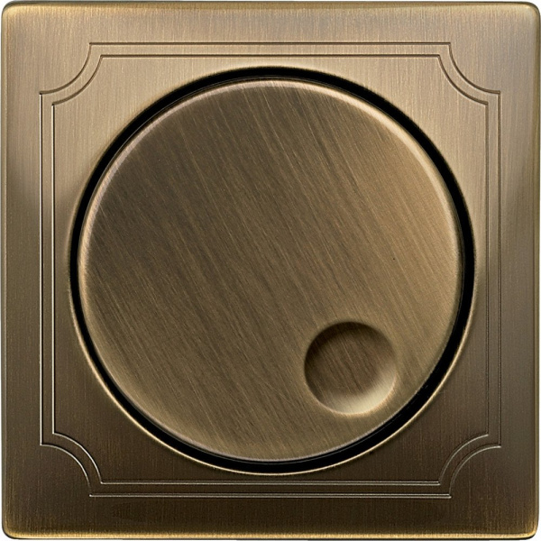 SE Merten SD Античная латунь Накладка светорегулятора поворотного MTN5250-4143