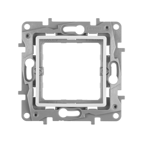 Купить Legrand Etika Белый Адаптер для механизма Mosaic без заглушки 672289