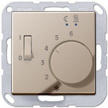 JUNG A 500 Шампань Накладка регулятора теплого пола AFTR231PLCH
