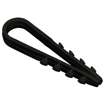 IEK Дюбель хомут 5-10мм нейлон черный (100шт) ИЭК UHH36-5-10-100*